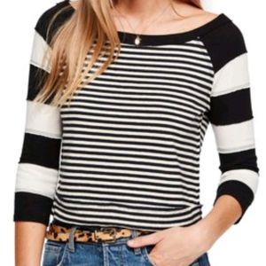 Free People First Mate Stripped Top